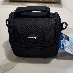 Black Compact Camera Case Bag